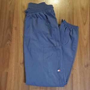 Blue Jogger Track Pants with Elastic Waistband